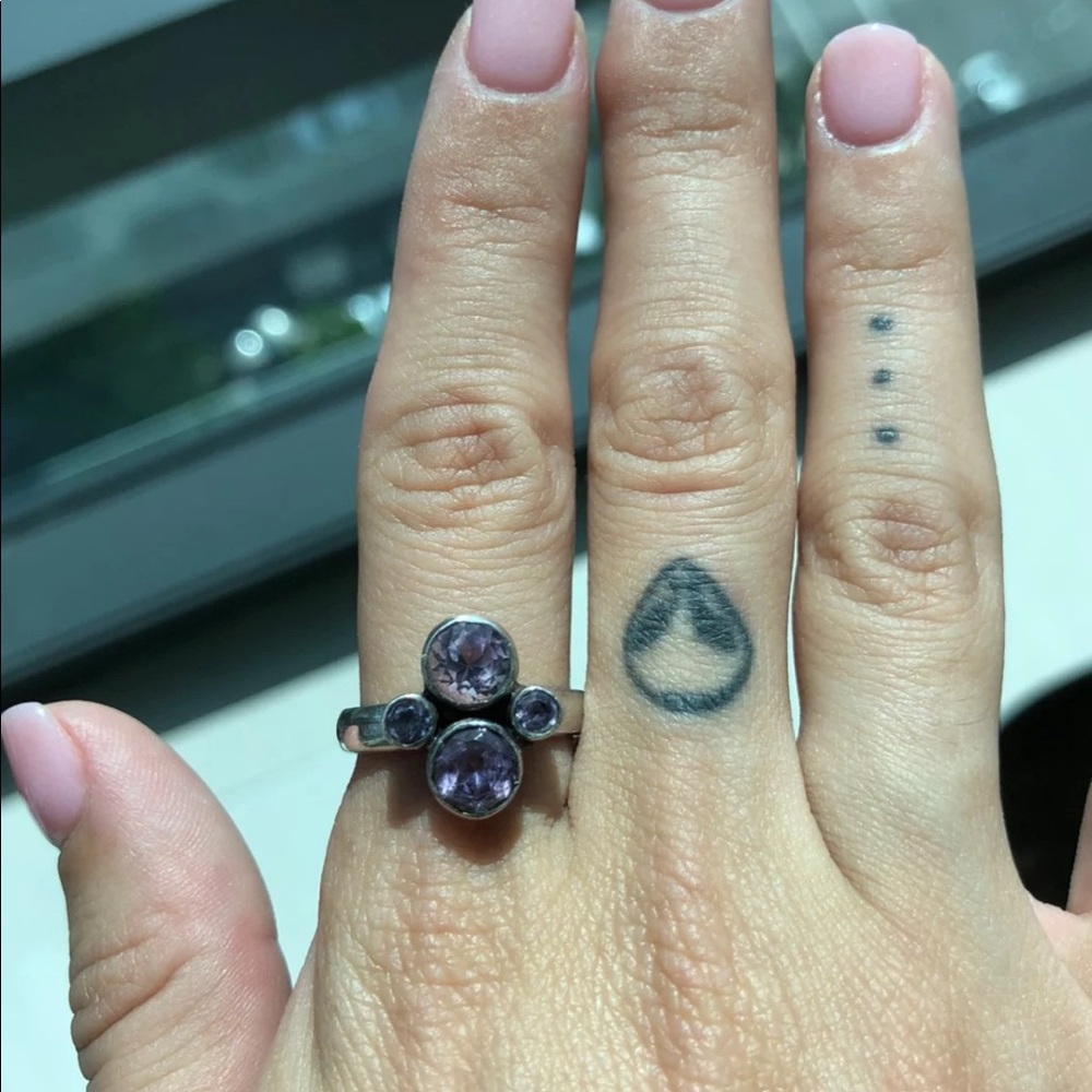 Purple Ring Size 6